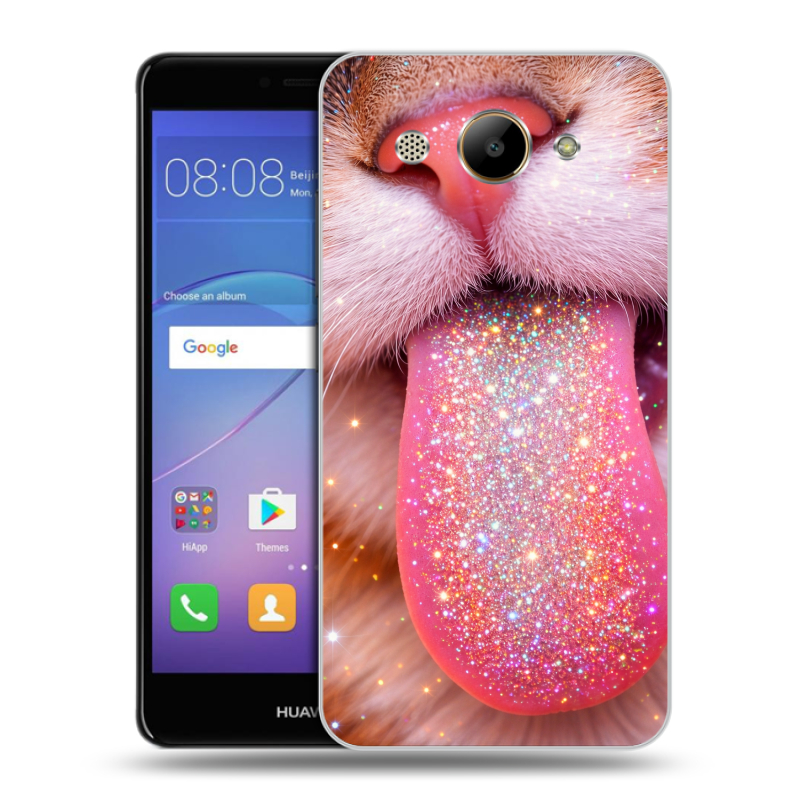 Силиконовый чехол на Huawei Y3 (2017) с принтом для девочек Силиконовый чехол на Huawei Y3 (2017) с принтом для девочек
