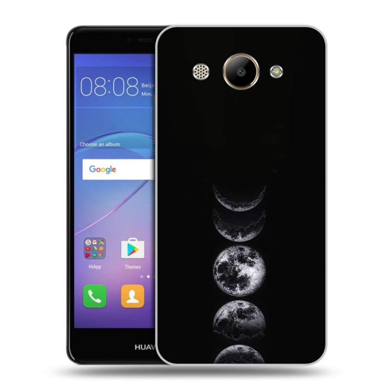 Пластиковый чехол на Huawei Y3 (2017) с принтом женский Пластиковый чехол на Huawei Y3 (2017) с принтом женский
