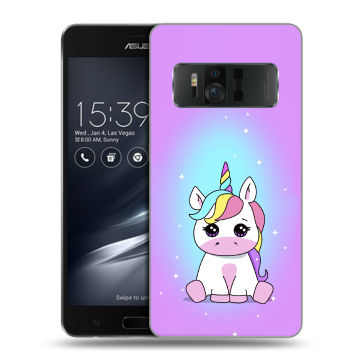 Силиконовый чехол на ASUS ZenFone AR с принтом Единорог Силиконовый чехол на ASUS ZenFone AR с принтом Единорог