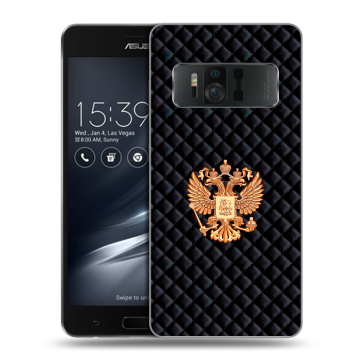 Силиконовый чехол на ASUS ZenFone AR с принтом Герб России принт Силиконовый чехол на ASUS ZenFone AR с принтом Герб России принт