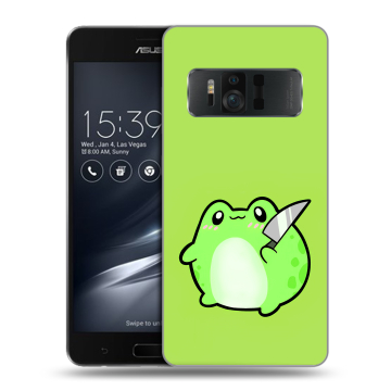 Силиконовый чехол на ASUS ZenFone AR с принтом Лягушенок