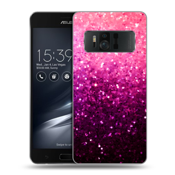 Силиконовый чехол на ASUS ZenFone AR с принтом Блестки