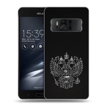 Силиконовый чехол на ASUS ZenFone AR с принтом Герб России