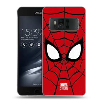 Силиконовый чехол на ASUS ZenFone AR с принтом человек паук spiderman