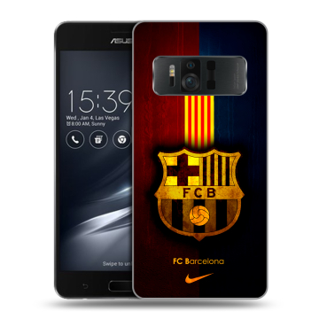 Силиконовый чехол на ASUS ZenFone AR с принтом Барселона Barcelona