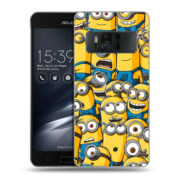 Силиконовый чехол на ASUS ZenFone AR с принтом Миньоны Силиконовый чехол на ASUS ZenFone AR с принтом Миньоны