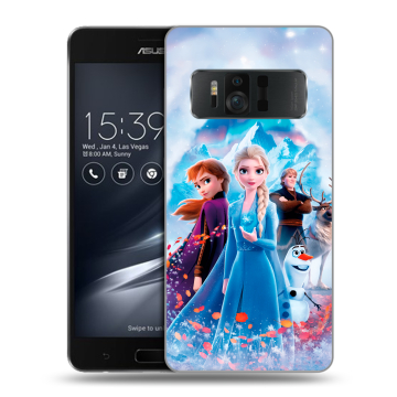 Силиконовый чехол на ASUS ZenFone AR с принтом Холодное сердце Frozen Силиконовый чехол на ASUS ZenFone AR с принтом Холодное сердце Frozen