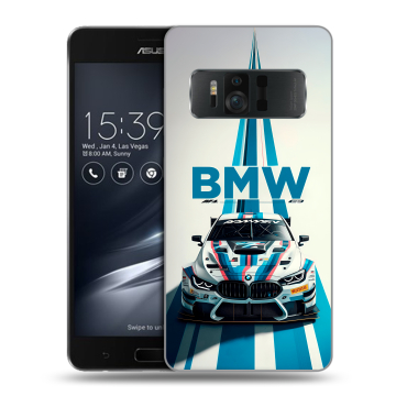 Силиконовый чехол на ASUS ZenFone AR с принтом БМВ BMW