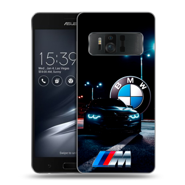 Силиконовый чехол на ASUS ZenFone AR с принтом БМВ BMW