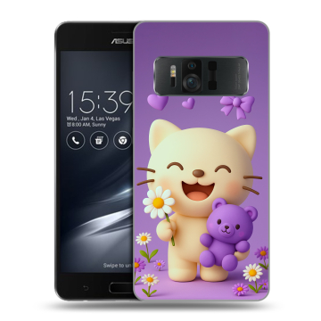 Силиконовый чехол на ASUS ZenFone AR с принтом для девочек
