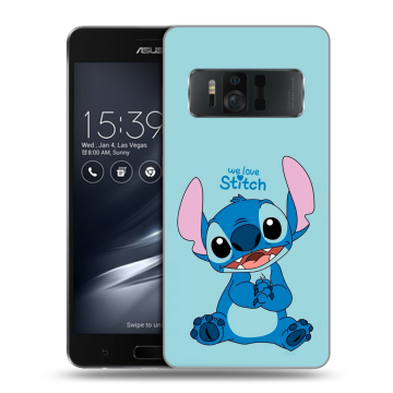 Силиконовый чехол на ASUS ZenFone AR с принтом Лило и Стич