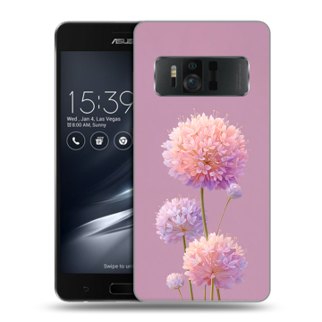 Силиконовый чехол на ASUS ZenFone AR с принтом Цветы