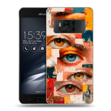 Силиконовый чехол на ASUS ZenFone AR с принтом Модный принт