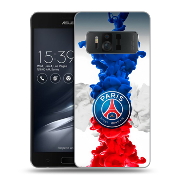 Силиконовый чехол на ASUS ZenFone AR с принтом PSG ПСЖ