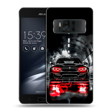 Силиконовый чехол на ASUS ZenFone AR с принтом BMW БМВ