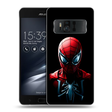 Силиконовый чехол на ASUS ZenFone AR с принтом Spiderman Человек паук