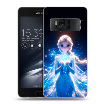 Силиконовый чехол на ASUS ZenFone AR с принтом Холодное сердце Frozen Силиконовый чехол на ASUS ZenFone AR с принтом Холодное сердце Frozen