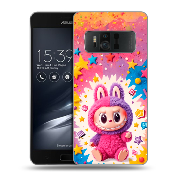 Силиконовый чехол на ASUS ZenFone AR с принтом Labubu Лабубу Силиконовый чехол на ASUS ZenFone AR с принтом Labubu Лабубу