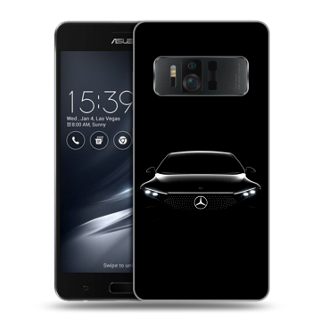 Силиконовый чехол на ASUS ZenFone AR с принтом Mercedes Мерседес Силиконовый чехол на ASUS ZenFone AR с принтом Mercedes Мерседес