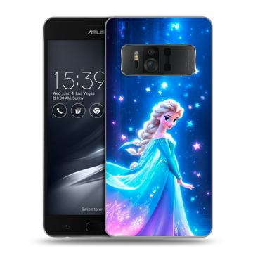 Силиконовый чехол на ASUS ZenFone AR с принтом Холодное сердце Frozen Силиконовый чехол на ASUS ZenFone AR с принтом Холодное сердце Frozen