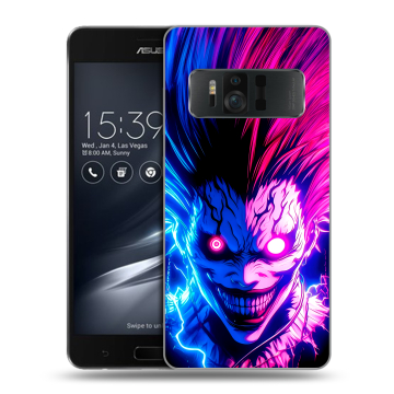 Силиконовый чехол на ASUS ZenFone AR с принтом Death note Тетрадь смерти