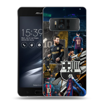 Силиконовый чехол на ASUS ZenFone AR с принтом Messi Barcelona Силиконовый чехол на ASUS ZenFone AR с принтом Messi Barcelona