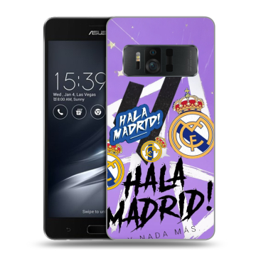 Силиконовый чехол на ASUS ZenFone AR с принтом Real Madrid Реал Мадрид Силиконовый чехол на ASUS ZenFone AR с принтом Real Madrid Реал Мадрид