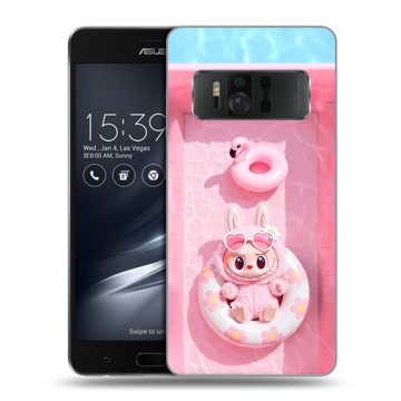 Силиконовый чехол на ASUS ZenFone AR с принтом Labubu Лабубу Силиконовый чехол на ASUS ZenFone AR с принтом Labubu Лабубу