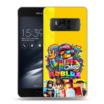 Силиконовый чехол на ASUS ZenFone AR с принтом Roblox Роблокс Силиконовый чехол на ASUS ZenFone AR с принтом Roblox Роблокс