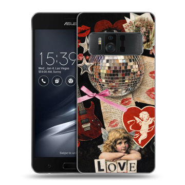 Силиконовый чехол на ASUS ZenFone AR с принтом для девочек