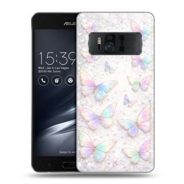 Силиконовый чехол на ASUS ZenFone AR с принтом женский