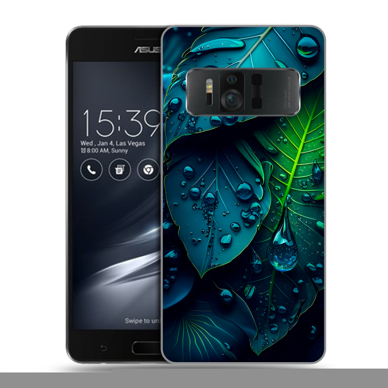 Пластиковый чехол на ASUS ZenFone AR с принтом Листья Пластиковый чехол на ASUS ZenFone AR с принтом Листья