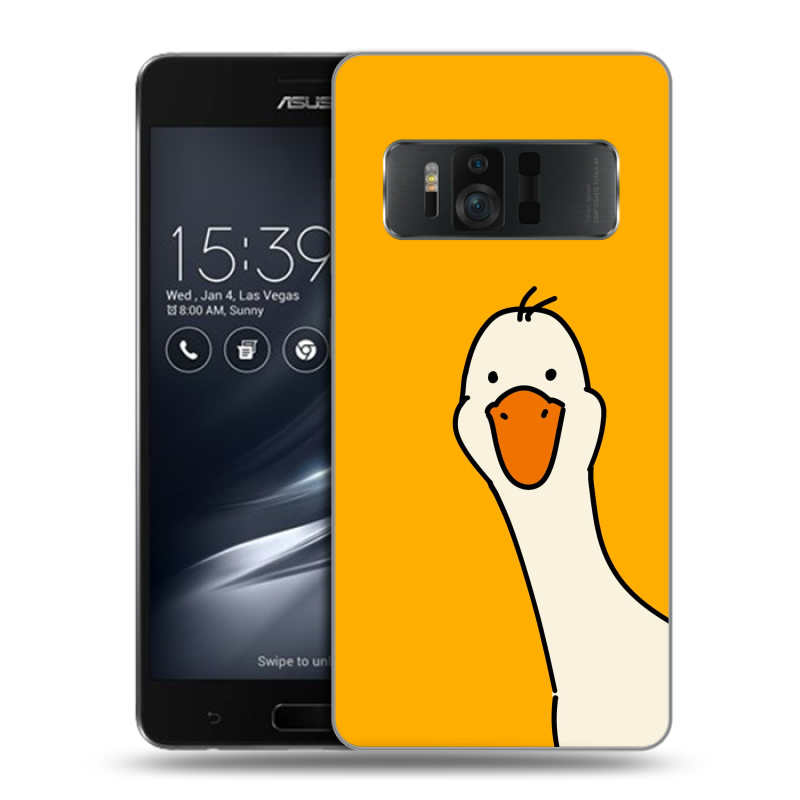 Пластиковый чехол на ASUS ZenFone AR с принтом Утка Пластиковый чехол на ASUS ZenFone AR с принтом Утка