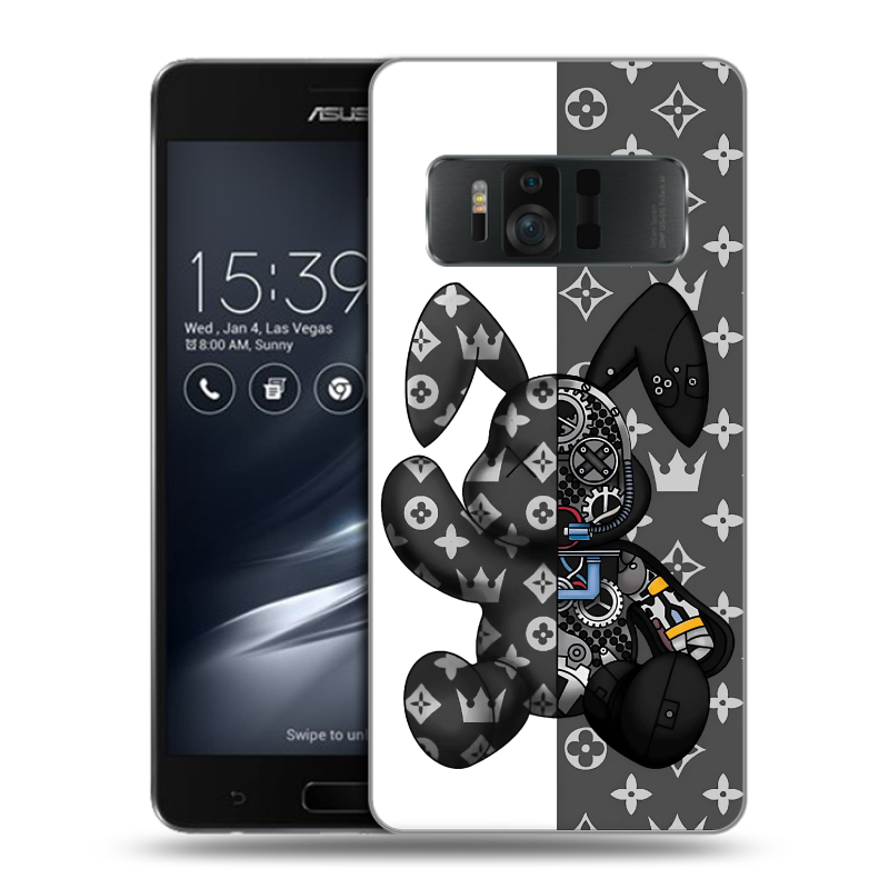 Силиконовый чехол на ASUS ZenFone AR с принтом Луи робот Силиконовый чехол на ASUS ZenFone AR с принтом Луи робот