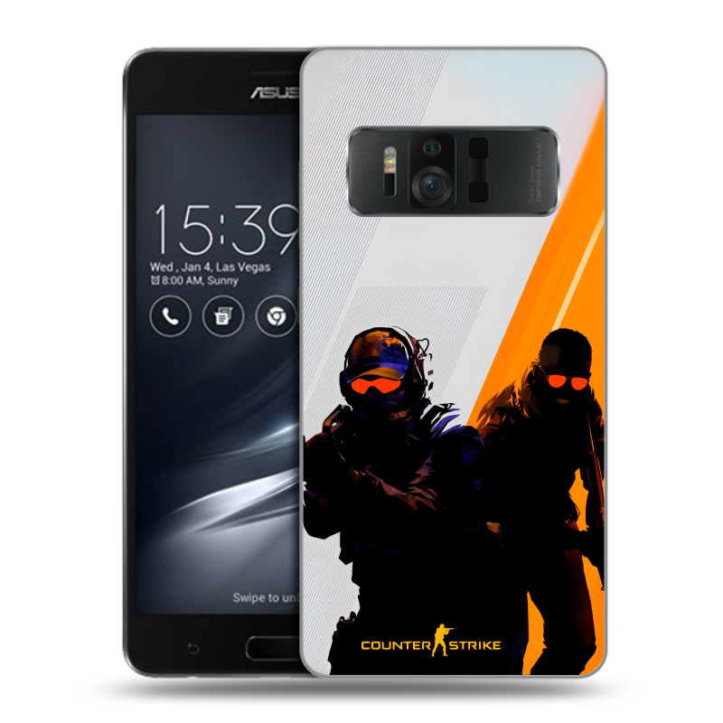 Пластиковый чехол на ASUS ZenFone AR с принтом Контер страйк Counter strike Пластиковый чехол на ASUS ZenFone AR с принтом Контер страйк Counter strike
