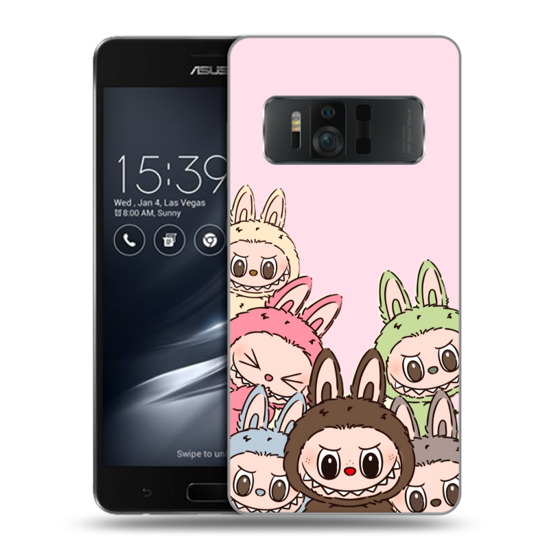Пластиковый чехол на ASUS ZenFone AR с принтом Лабубу Пластиковый чехол на ASUS ZenFone AR с принтом Лабубу