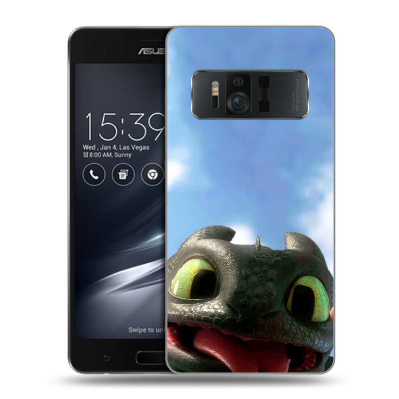 Силиконовый чехол на ASUS ZenFone AR с принтом Как приручить дракона Силиконовый чехол на ASUS ZenFone AR с принтом Как приручить дракона