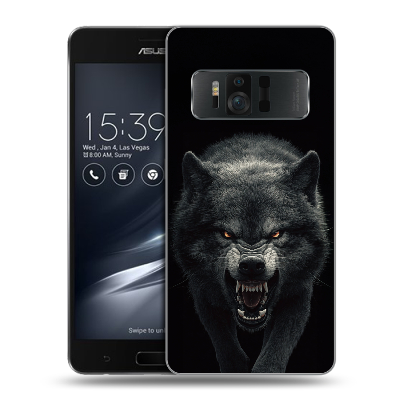 Пластиковый чехол на ASUS ZenFone AR с принтом Волк Пластиковый чехол на ASUS ZenFone AR с принтом Волк