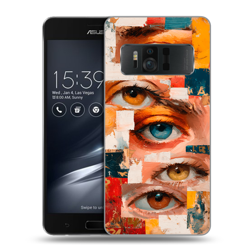 Силиконовый чехол на ASUS ZenFone AR с принтом Модный принт Силиконовый чехол на ASUS ZenFone AR с принтом Модный принт