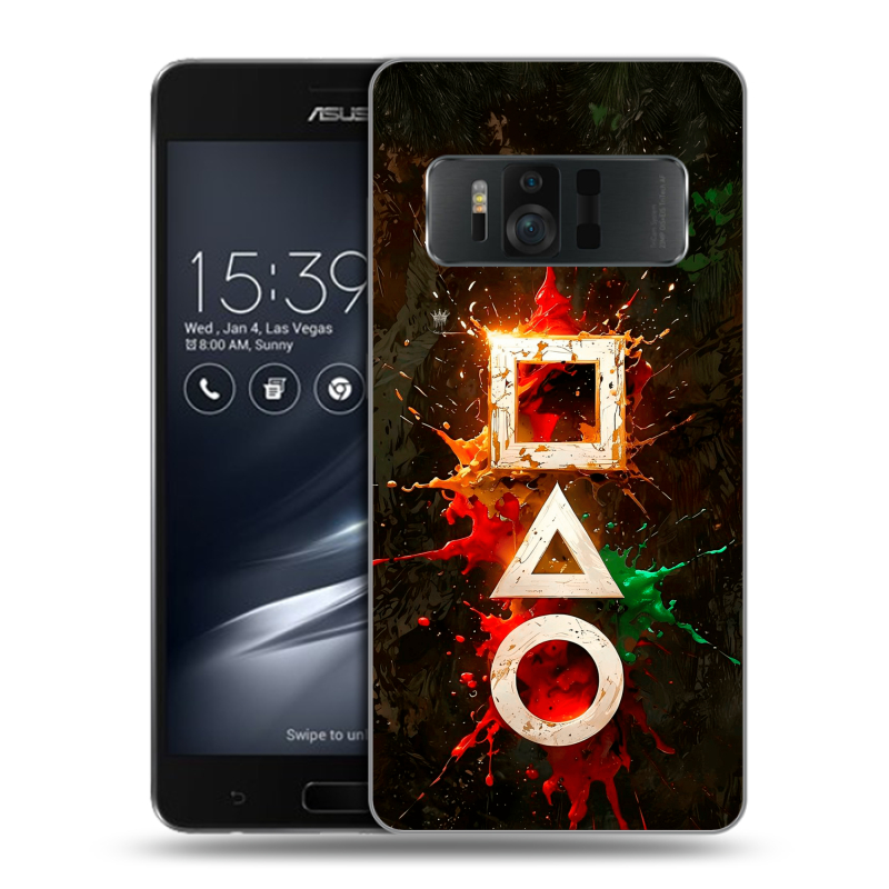 Пластиковый чехол на ASUS ZenFone AR с принтом Squid Game Игра кальмара Пластиковый чехол на ASUS ZenFone AR с принтом Squid Game Игра кальмара