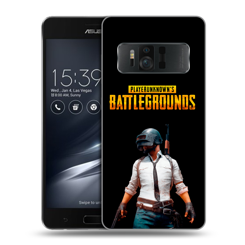 Пластиковый чехол на ASUS ZenFone AR с принтом PUGB ПАГБ Пластиковый чехол на ASUS ZenFone AR с принтом PUGB ПАГБ