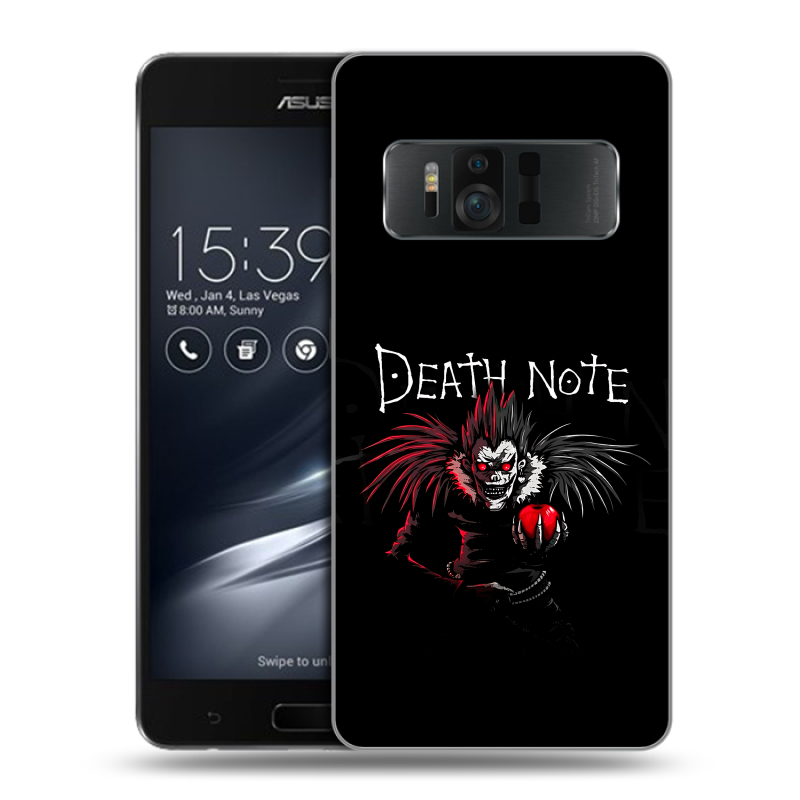 Пластиковый чехол на ASUS ZenFone AR с принтом Death note Тетрадь смерти Пластиковый чехол на ASUS ZenFone AR с принтом Death note Тетрадь смерти