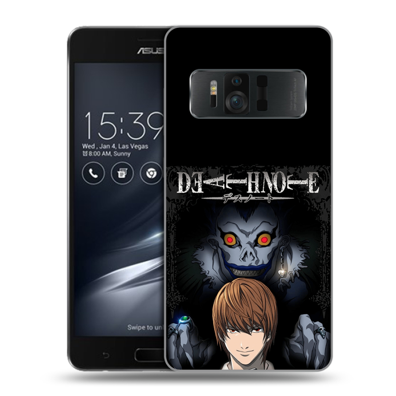 Пластиковый чехол на ASUS ZenFone AR с принтом Death note Тетрадь смерти Пластиковый чехол на ASUS ZenFone AR с принтом Death note Тетрадь смерти