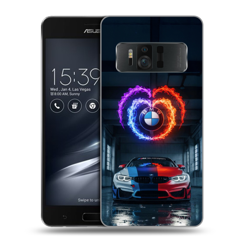 Пластиковый чехол на ASUS ZenFone AR с принтом BMW БМВ Пластиковый чехол на ASUS ZenFone AR с принтом BMW БМВ