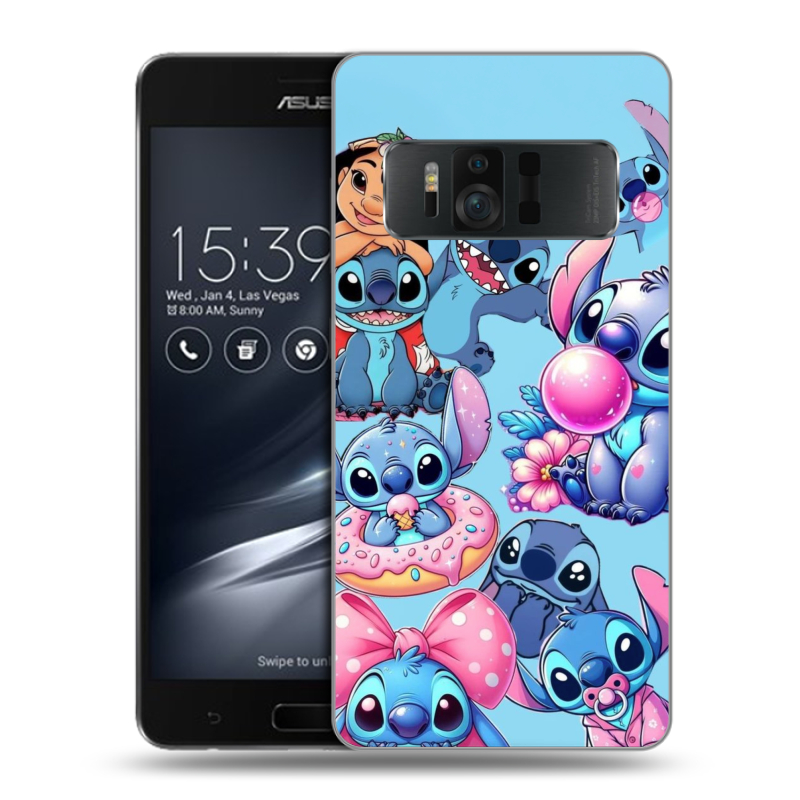 Пластиковый чехол на ASUS ZenFone AR с принтом Лило и Стич Пластиковый чехол на ASUS ZenFone AR с принтом Лило и Стич