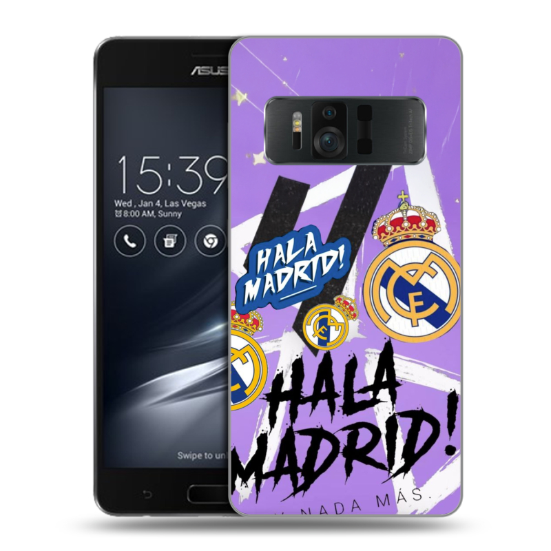 Силиконовый чехол на ASUS ZenFone AR с принтом Real Madrid Реал Мадрид Силиконовый чехол на ASUS ZenFone AR с принтом Real Madrid Реал Мадрид