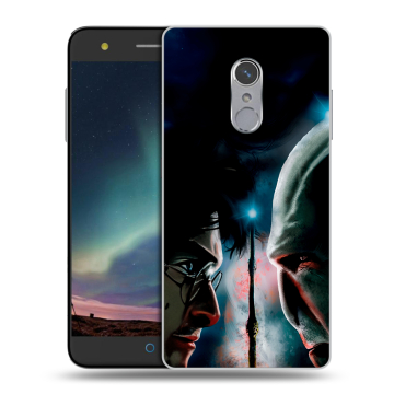 Силиконовый чехол на ZTE Blade V7 Plus с принтом Гарри Поттер Harry Potter Силиконовый чехол на ZTE Blade V7 Plus с принтом Гарри Поттер Harry Potter