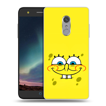 Силиконовый чехол на ZTE Blade V7 Plus с принтом спанчбоб спанч боб Силиконовый чехол на ZTE Blade V7 Plus с принтом спанчбоб спанч боб