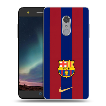 Силиконовый чехол на ZTE Blade V7 Plus с принтом Барселона Barcelona Силиконовый чехол на ZTE Blade V7 Plus с принтом Барселона Barcelona