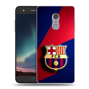 Силиконовый чехол на ZTE Blade V7 Plus с принтом Барселона Barcelona Силиконовый чехол на ZTE Blade V7 Plus с принтом Барселона Barcelona